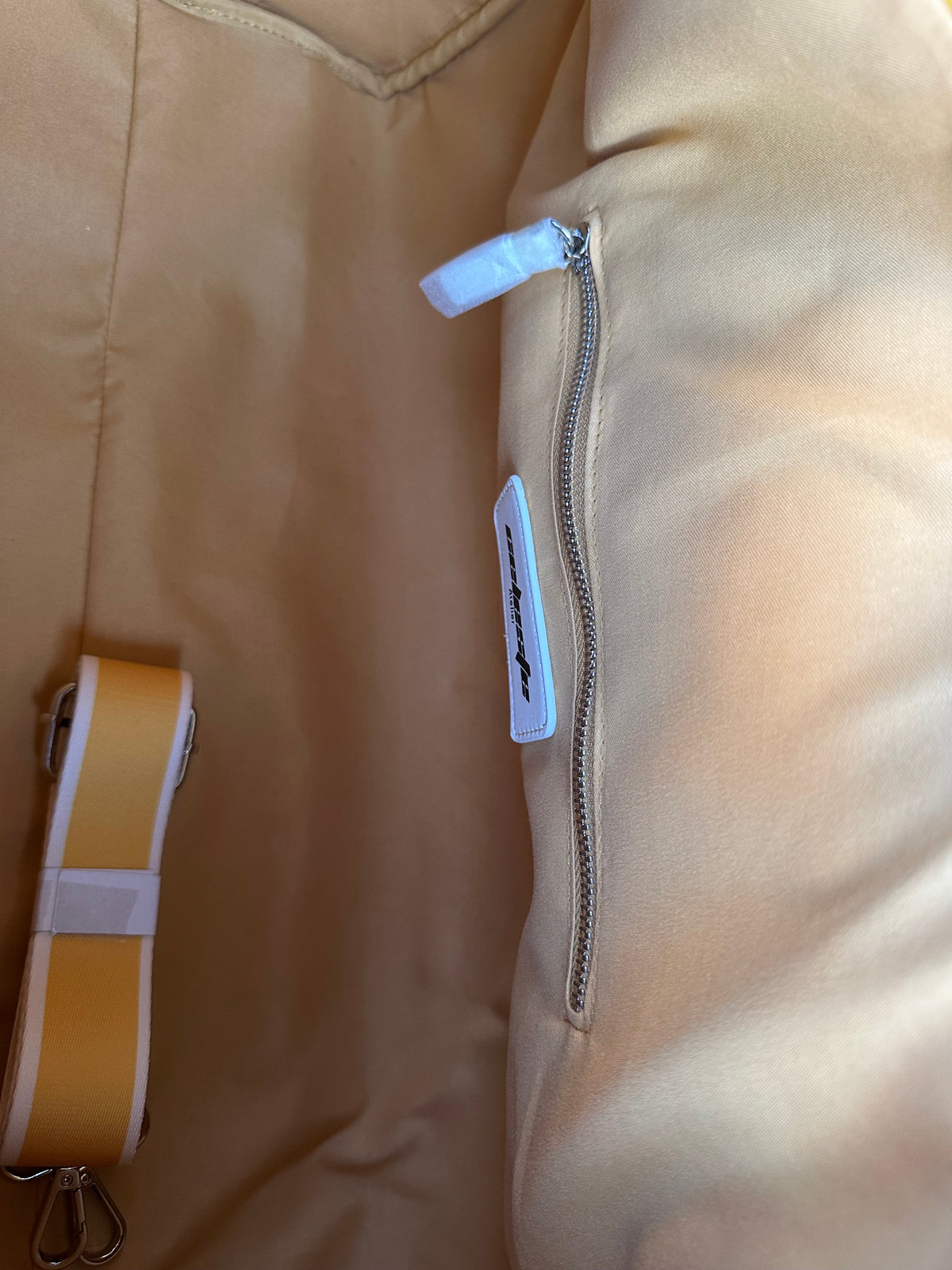 Mustard Duffie Bag