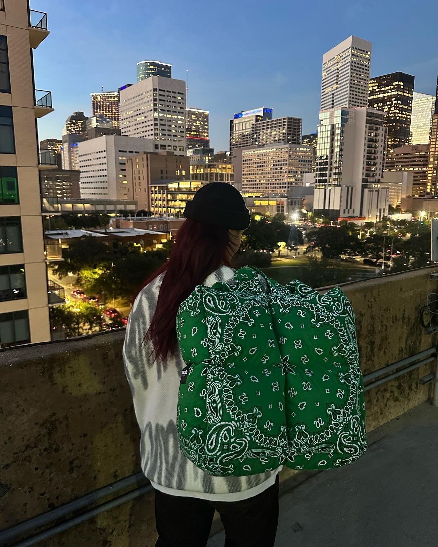 Jade Paisley Tote