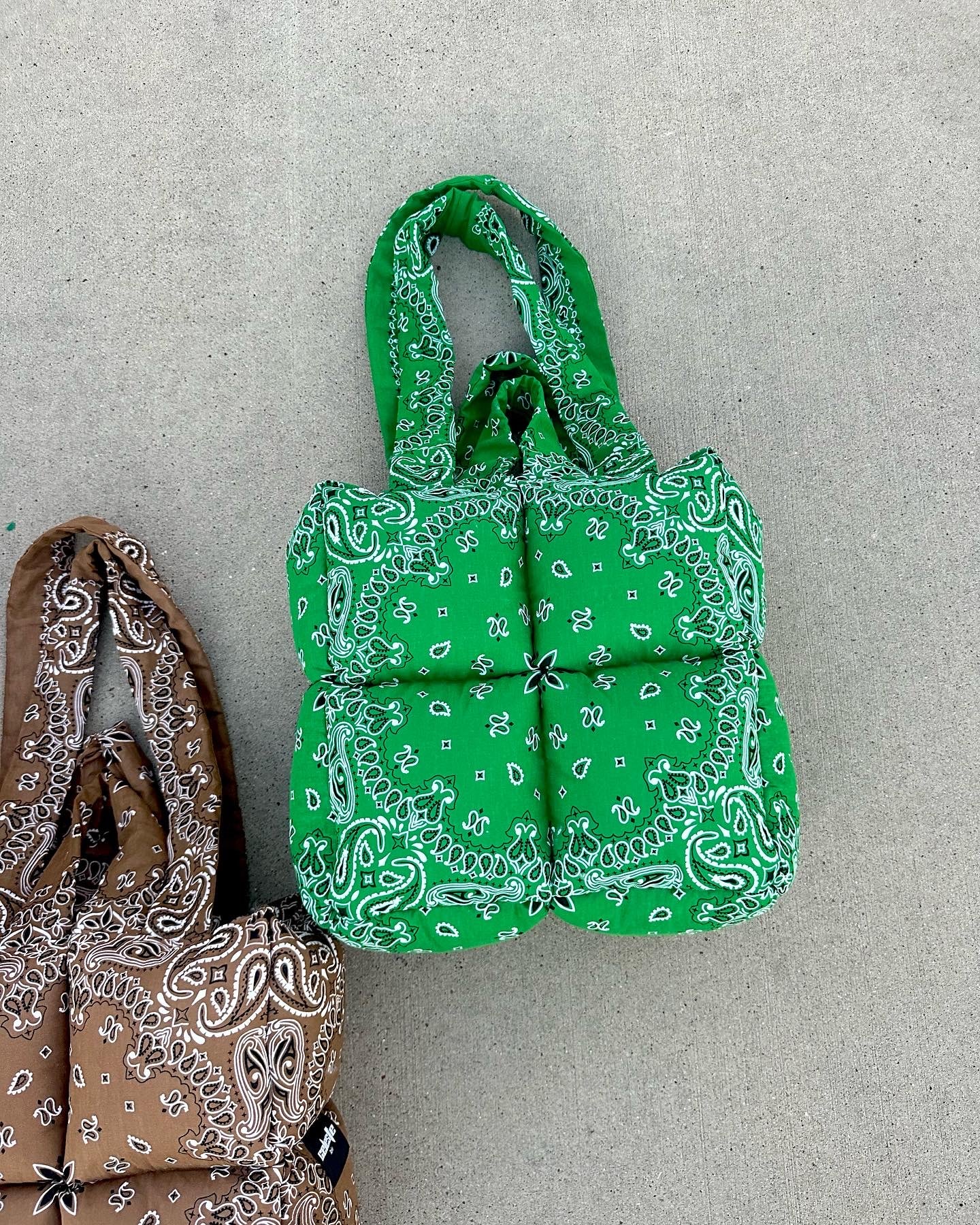 Jade Paisley Tote