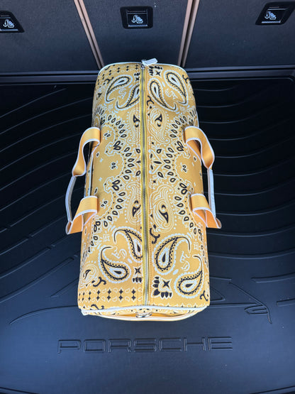 Mustard Duffie Bag