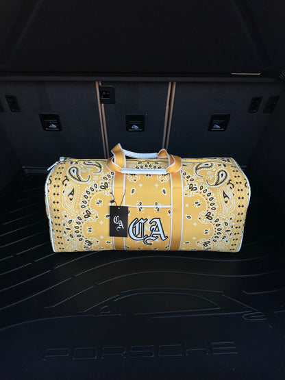 Mustard Duffie Bag